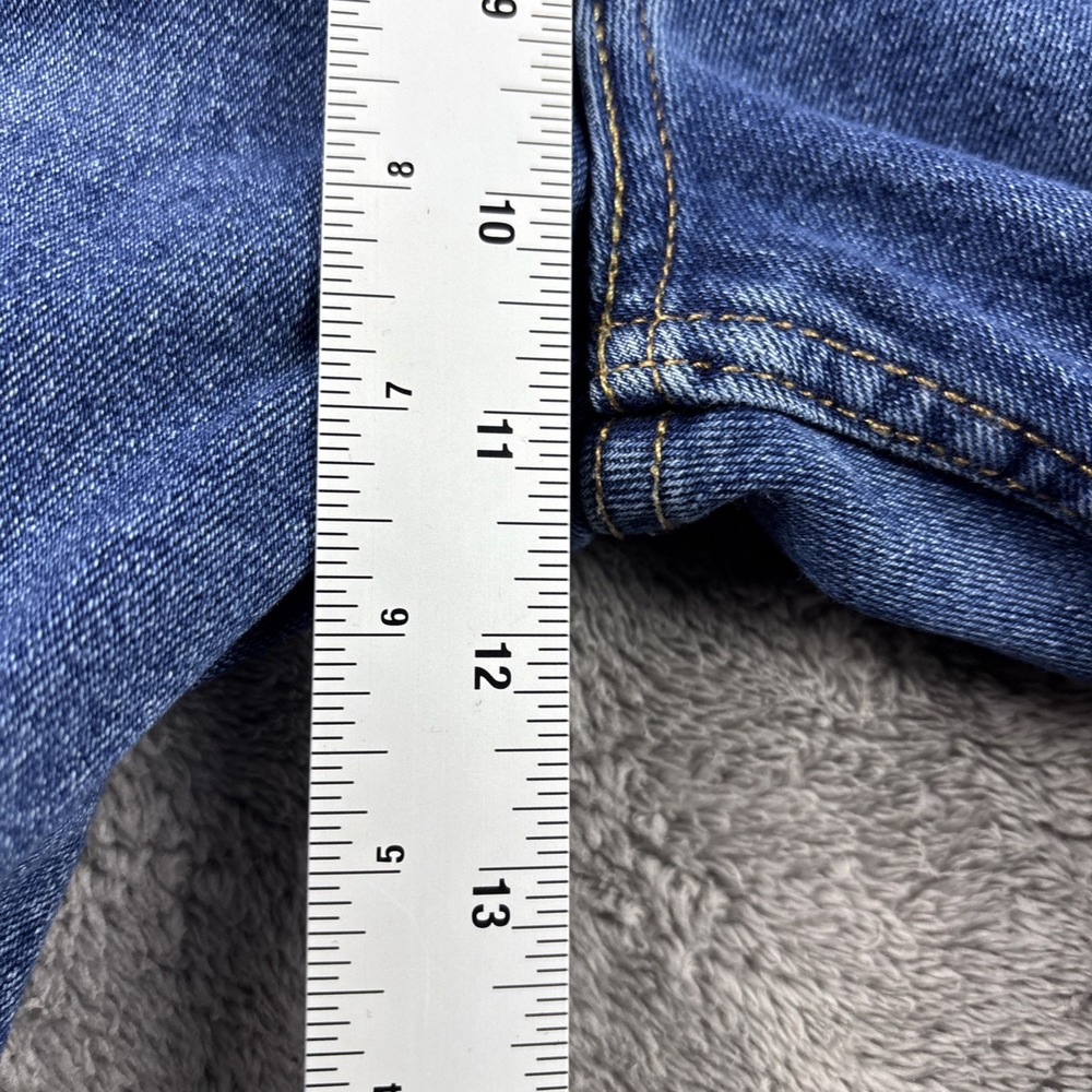 Levis 512 Jeans Mens 34x33 Blue Medium Wash Regular Fit‎ Straight Leg - Picture 6 of 13